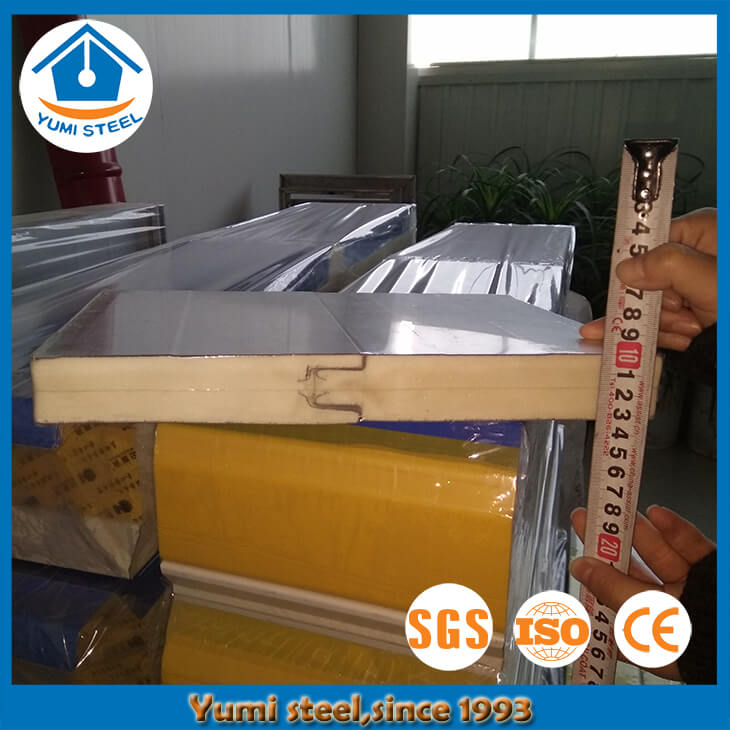 35mm Thick Polyurethane Wall Sandwich Panel for cold room