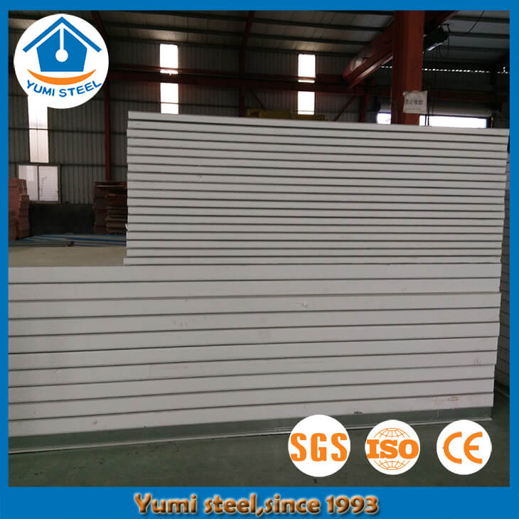 50mm EPS Insulated Steel Sandwich Wall Panels