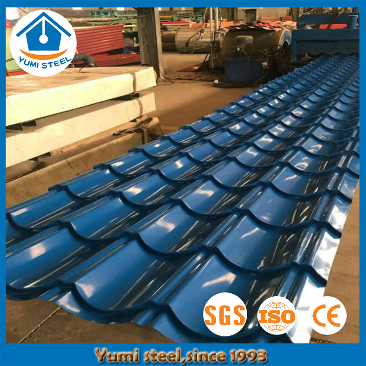 Residential Coloured Steel Roofing Sheets 