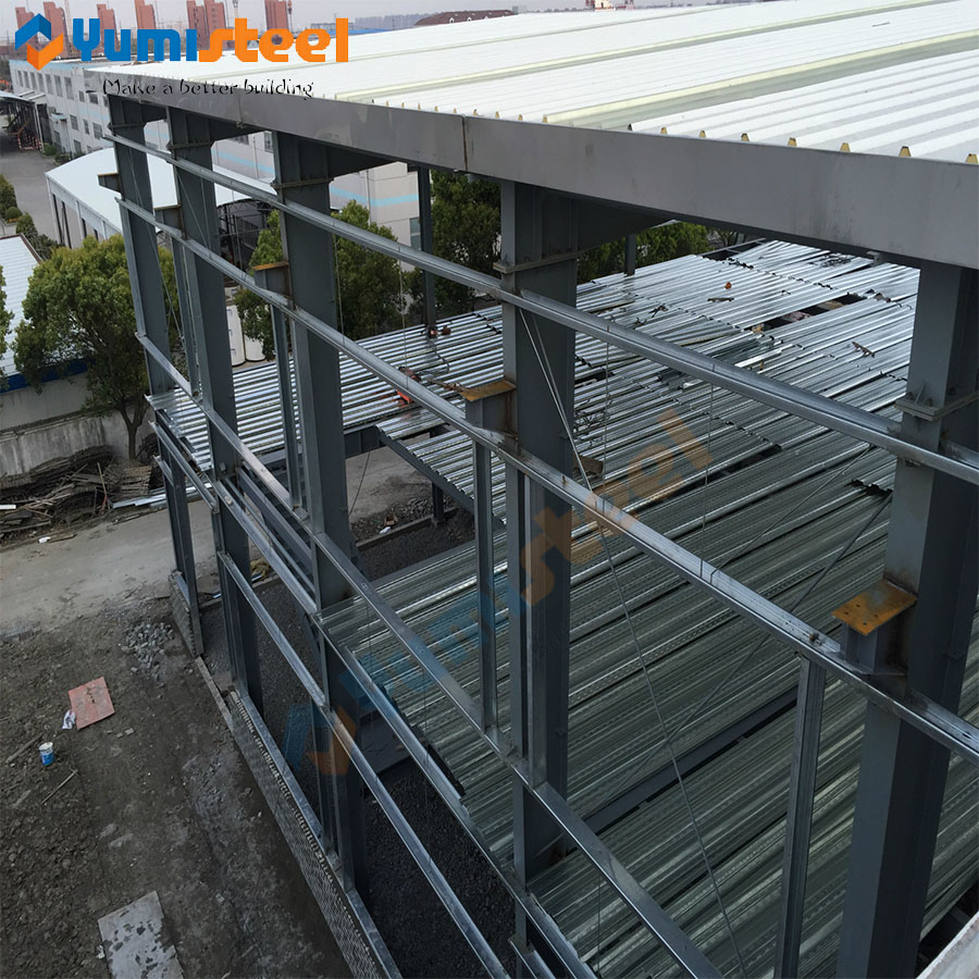  Light weight Galvanized Metal steel Decking for High Buildings