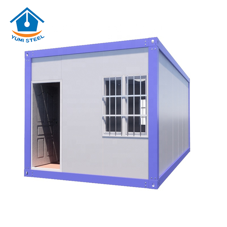 20FT Modular Tiny Prefab Container House For Commercial Steel Buildings