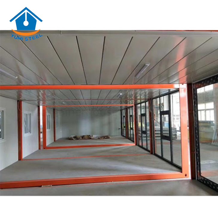 Portable Flat Packing Steel Structure Container 