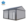 Prefabricated modern luxury flat pack container house 