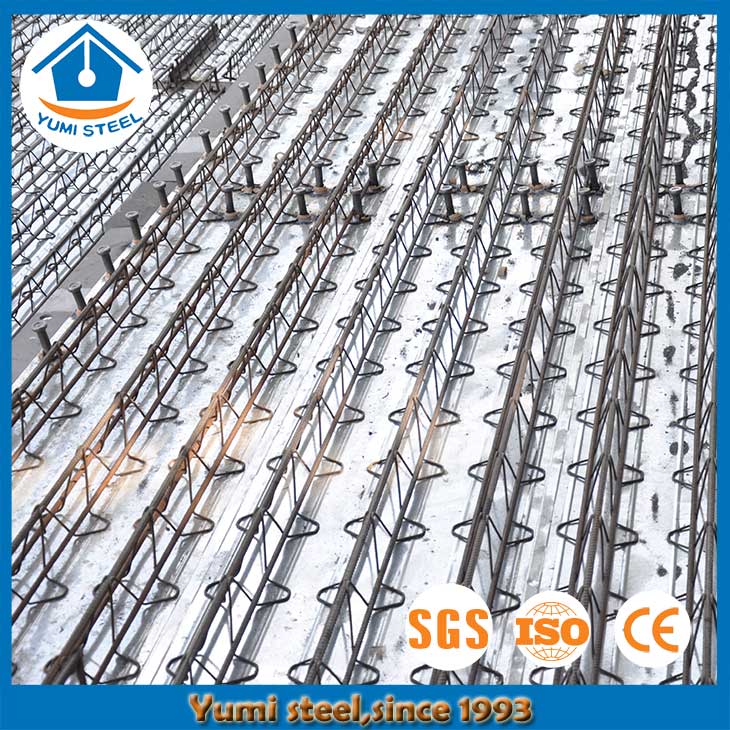 Fireproof Composite Steel Truss Floor Decking Sheets for High Rise Buildings