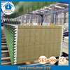 Soundproof PU Sealing End Rockwool Sandwich Wall Panel 