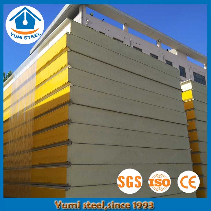 75mm Cold storage room PIR/PUR wall insulated sandwich panels