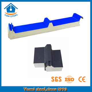 Eco-friendly Thermal Pu Sandwich Roof Panel with ISO Approved